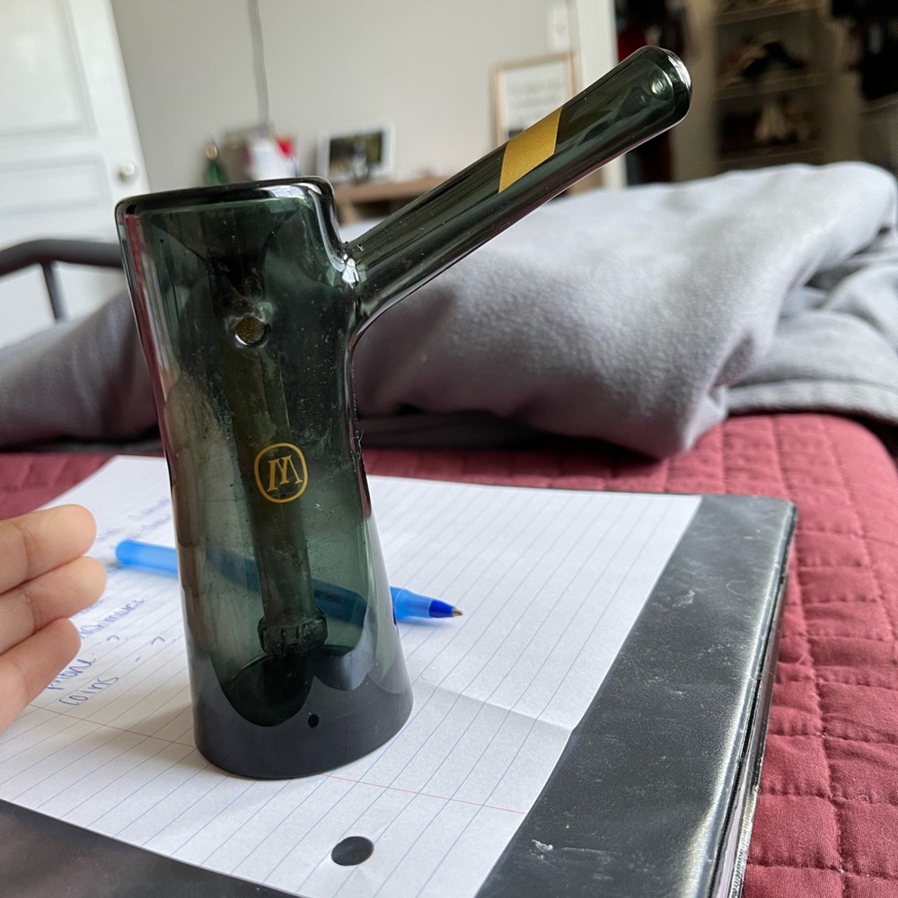 Bob Marley Natural Glass Bubbler